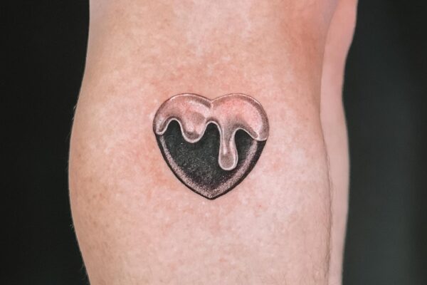 Chrome Tattoo 002 Black & Grey Sebrina Pham Art